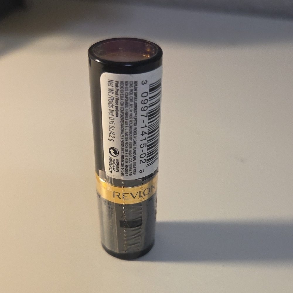 Revlon Lipstick Duo Tone Plum in Black & Gold Tube